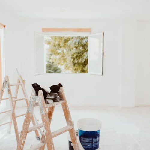 ladders-and-painter-tools-on-white-room-at-constru-2024-11-03-00-22-17-utc ladders-and-painter-tools-on-white-room-at-constru-2024-11-03-00-22-17-utc